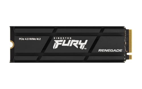 Kingston FURY Renegade - SSD - 4 TB - internal - M.2 2280 - PCIe 4.0 x4 (NVMe) - integrated heatsink
