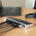 StarTech.com Triple Monitor USB 3.0 Laptop Docking Station - 4K HDMI, 2x DisplayPort - Universal USB Dock for Windows & Mac OS (10.14 & Above) (USB3DOCKH2DP) - Docking station - USB - 1GbE - for P/N: ARMBARTRIO2, ARMTRIO, LTLOCK