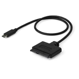 StarTech.com USB C to SATA Adapter - External Hard Drive Connector for 2.5'' SATA Drives - SATA SSD / HDD to USB C Cable (USB31CSAT3CB) - Storage controller - 2.5", 3.5" - SATA 6Gb/s - USB 3.1 (Gen 2) - black