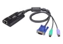 ATEN KA7520 - Keyboard / video / mouse (KVM) adapter - RJ-45 (F) to HD-15 (VGA), PS/2 (M) - for ALTUSEN KH1508, KH1516, KH2508, KH2516, ATEN KH1508, KH1516, KL1508, KVM over IP KH1508 thumbnail 1
