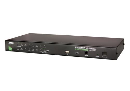 ATEN Master View max CS-1716A - KVM switch - 16 x KVM port(s) - 1 local user - desktop