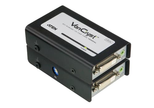 ATEN VanCryst VE600A DVI Extender with Audio - Video/audio extender - up to 60 m - for P/N: VE602-AT-E — view 1
