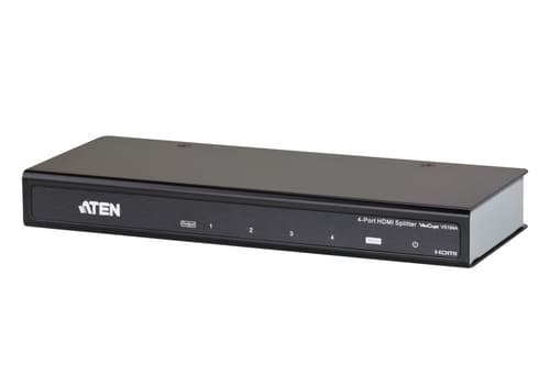 ATEN VS184A - Video/audio splitter - 4 x HDMI - desktop - for ATEN VP2730