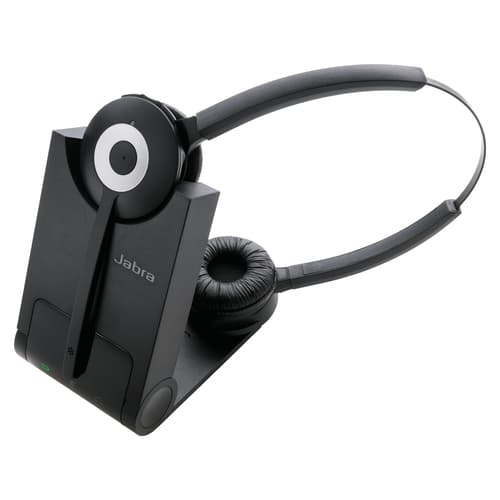 Jabra PRO 930 Duo - Headset - on-ear - DECT CAT-iq - wireless — view 1