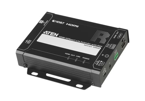 ATEN VE802R HDMI HDBaseT-Lite Receiver with POH - Video/audio/infrared/serial extender - receiver - HDMI, HDBaseT - up to 70 m - for VanCryst VM3200