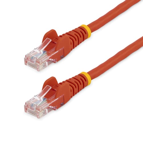 StarTech.com 2m Red Cat5e / Cat 5 Snagless Patch Cable - Patch cable - RJ-45 (M) to RJ-45 (M) - 2 m - UTP - CAT 5e - molded, snagless - red