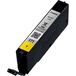 Canon CLI-571Y - 7 ml - yellow - original - ink tank - for PIXMA TS5051, TS5053, TS5055, TS6050, TS6051, TS6052, TS8051, TS8052, TS9050, TS9055
