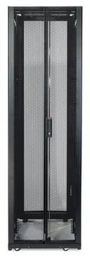 NetShelter SX 42U 600mm Wide x 1070mm Deep Enclosure with Sides Black. Size (WxDxH: 60 cm x 107 cm x 199 cm) May require special handling and delivery can take up to 3 days due to the size. Check with sales. thumbnail 3