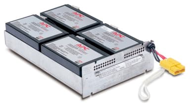 APC Replacement Battery Cartridge #24 - UPS battery - Lead Acid - black - for P/N: DLA1500RM2U, SU1400R2IBX135, SUA1500R2ICH, SUA1500RM2U-BR, SUA1500RM2UTW