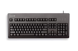 CHERRY G80-3000 - Keyboard - PS/2, USB - US - key switch: CHERRY MX Brown - black