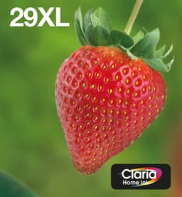 Epson Ink Cartridges, Claria" Home Ink, 29XL, Strawberry, Multipack, 1 x 6.4 ml Cyan, 1 x 6.4 ml Magenta, 1 x 11.3 ml Black, 1 x 6.4 ml Yellow, High, XL
