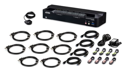 4 Port 8K USB 3.0 Dual Display KVMP Swit — view 4