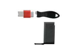 Kensington USB Port Lock with Cable Guard - Rectangular - USB port blocker