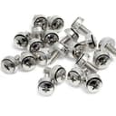 StarTech.com M6 x 12mm - Screws - 100 Pack - M6 Mounting Screws for Server Rack & Cabinet (CABSCREWSM62) - Screw kit (pack of 100) thumbnail 2