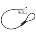 Targus DEFCON - Security cable lock - ultimate, universal, with adaptable lock head - silver - 30 cm (pack of 25) thumbnail 3