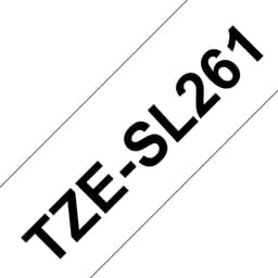 Brother TZe-SL261 - Self-adhesive - black on white - Roll (3.6 cm x 8 m) 1 cassette(s) laminated tape - for P-Touch PT-D800W, PT-P900W, PT-P950NW