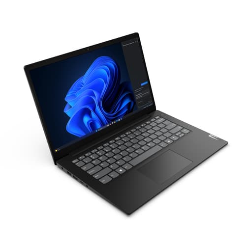 Lenovo V14 G5 IRL 83GU - Intel Core 5 - 120U / up to 5 GHz - Win 11 Pro - Intel Graphics - 8 GB RAM - 256 GB SSD NVMe - 14" TN 1920 x 1080 (Full HD) - Wi-Fi 6 - business black - kbd: UK — view 3