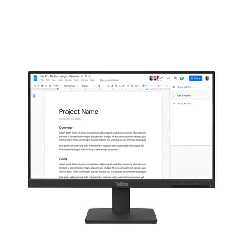 ThinkVision S22-4e 21.5" Monitor