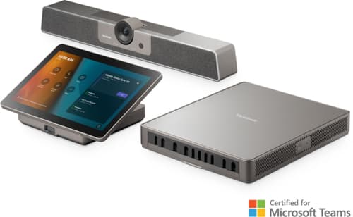 Viewsonic TeamJoin TRS10-UB - For Microsoft Teams Rooms - video conferencing kit (Viewsonic TeamJoin MPC310-W31-TU computing engine, Viewsonic TeamJoin MRC1010-TN touch console, ViewSonic UMB202 4K Video Bar System) - Certified for Microsoft Teams Rooms
