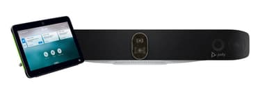Poly Studio X72 - All-in-One video bar (video bar, Poly TC10 touch controller) - Zoom Certified, Certified for Microsoft Teams - black