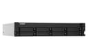QNAP TS-832PXU - NAS server - 8 bays - rack-mountable - SATA 6Gb/s - RAID 0, 1, 5, 6, 10, 50, 60, JBOD - RAM 4 GB - Gigabit Ethernet / 2.5 Gigabit Ethernet / 10 Gigabit Ethernet - iSCSI support - 2U thumbnail 2