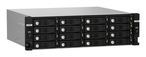 QNAP TL-R1620Sdc - Hard drive array - 16 bays (SATA-600 / SAS-3) - SAS 12Gb/s (external) - rack-mountable - 3U — view 5