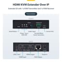 StarTech.com HDMI KVM Extender Over IP Network, 4K 60Hz, Driverless - Transmitter and receiver Kit - video/audio/USB extender - HDMI thumbnail 9