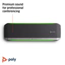 Poly Sync 60 - Smart speakerphone - Bluetooth - wired, wireless - USB-A, USB-C - black, silver - Zoom Certified thumbnail 2