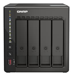 QNAP TS-453E - NAS server - 4 bays - SATA 6Gb/s - RAID 0, 1, 5, 6, 10, 50, JBOD, 60 - RAM 8 GB - 2.5 Gigabit Ethernet - iSCSI support