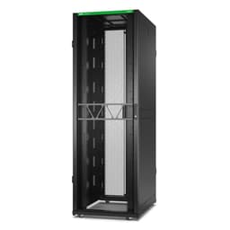 APC NetShelter SX Gen 2 - Rack cabinet - 2258H x 750W x 1070D mm, with Sides - floor-standing - black - 48U - 19" - TAA Compliant