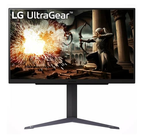 LG UltraGear 27GS75Q-B - LCD monitor - gaming - 27" - 2560 x 1440 QHD @ 180 Hz - IPS - 300 cd/m� - 1000:1 - DisplayHDR 400 - 1 ms - 2xHDMI, DisplayPort