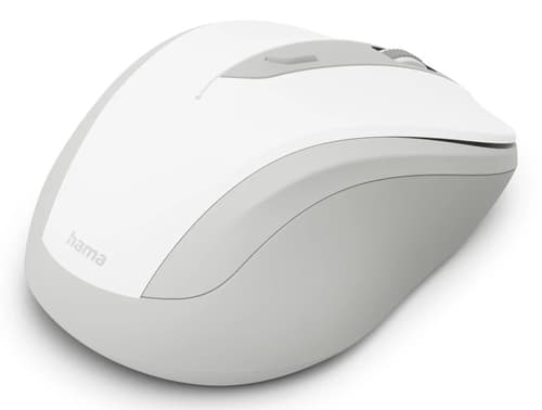 Hama WM-400 Wireless Mouse, Ergonomic, Optical, 6-Button, No Noise, White — view 5