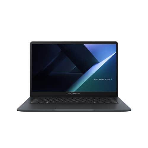 ASUS ExpertBook B1 B1403CT-I381XA - 180-degree hinge design - Intel Core 3 - N355 / up to 3.9 GHz - Win 11 Pro Education - Intel Graphics - 8 GB RAM - 128 GB SSD NVMe - 14" 1920 x 1080 (Full HD) - Gigabit Ethernet - Wi-Fi 6E, Bluetooth - gentle grey - with 1 year ASUS ZenCare — view 1