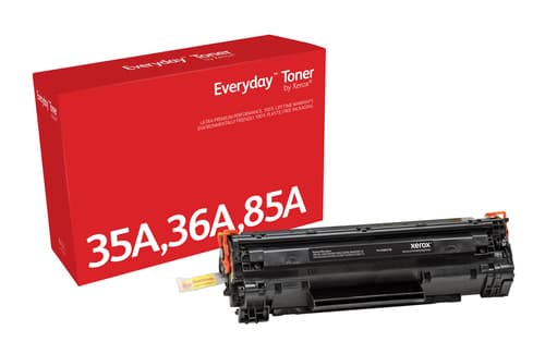 Everyday - Black - compatible - toner cartridge (alternative for: Canon CRG-125, HP CB435A, HP CB436A, HP CE285A) - for Canon imageCLASS LBP6030, HP LaserJet Pro M1132, M1212, M1217, P1102, P1109