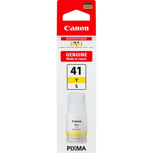Canon GI 41S Y - 40 ml - S - yellow - original - ink refill - for PIXMA G1420, G2420, G2460, G2470, G3420, G3460, G3470, MG2420, MG2460