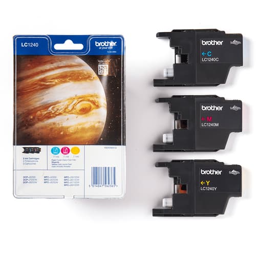 Brother Ink Cartridge Pack: Cyan / Magenta / Yellow — view 3