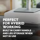 BREYTA MONITOR STAND - WHITE thumbnail 6