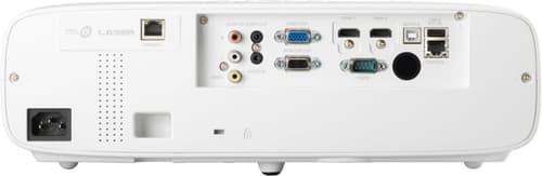 3LCD Laser Phosphor system - 5200AL - TR1.2-2.01 - 1.6x zoom - Lens shift (V) - HDMI x2 - 16W SPK - LAN control - HV keystone - Warping - HDBaseT -  White — view 7