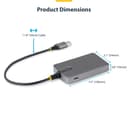 StarTech.com - Hub - 4 x USB 3.2 Gen 1 + 1 x USB-C + 1 x USB-A 3.2 Gen 1 - desktop thumbnail 7