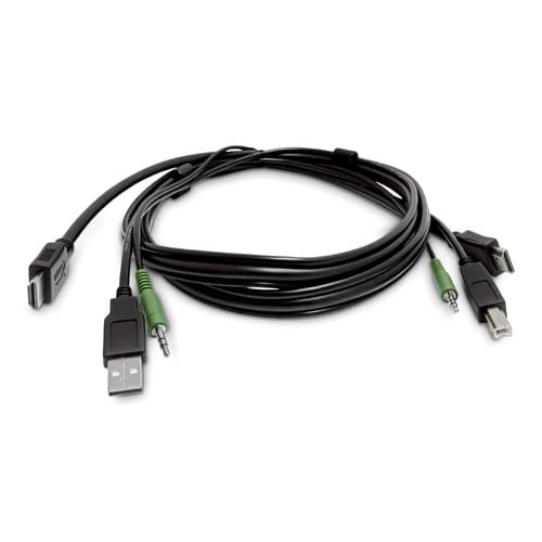 StarTech.com - Adapter cable - HDMI, 3.5mm audio jack, USB Type A male to HDMI, 3.5mm audio jack, USB Type B male