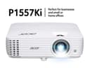 Acer P1557Ki - DLP projector - portable - 3D - 4500 lumens - Full HD (1920 x 1080) - 16:9 - 1080p - Wi-Fi / Miracast thumbnail 2