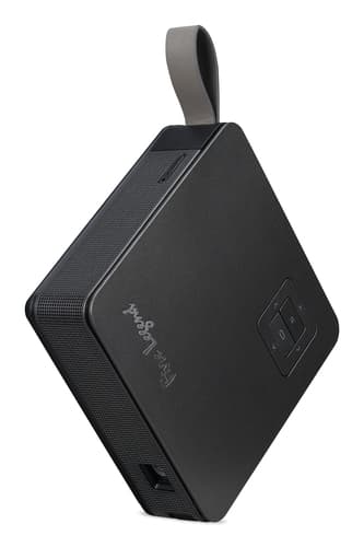 AOpen Fire Legend PV12p - DLP projector - LED - 220 ANSI lumens - WVGA (854 x 480) - 16:9 - black — view 7