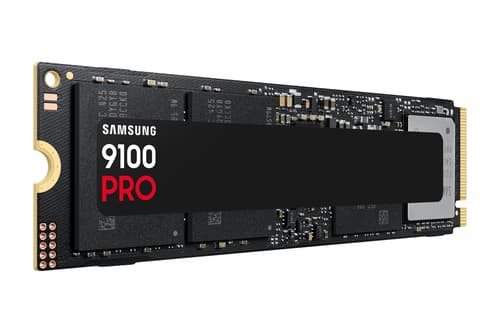 Samsung 9100 PRO MZ-VAP2T0 - SSD - encrypted - 2 TB - internal - M.2 2280 - PCI Express 5.0 x4 (NVMe) - 256-bit AES - TCG Opal Encryption 2.0 - black — view 6