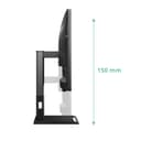 AOC Q27P4U - LED monitor - 27" - 2560 x 1440 QHD @ 120 Hz - IPS - 1500:1 - 4 ms - HDMI, DVI, DisplayPort, VGA - speakers - black thumbnail 4