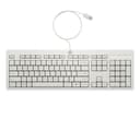 HP 225 - Keyboard and mouse set - ambidextrous, 3-zone layout, standard key travel - full size - USB - UK - cashmere white thumbnail 10
