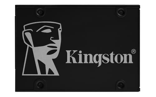 Kingston KC600 - SSD - encrypted - 2 TB - internal - 2.5" - SATA 6Gb/s - 256-bit AES-XTS - TCG Opal Encryption, Self-Encrypting Drive (SED) — view 1