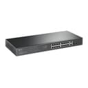 TP-Link JetStream TL-SG1218MPE - Switch - smart - 16 x 10/100/1000 (PoE+) + 2 x Gigabit SFP - rack-mountable - PoE+ (192 W) - AC 100 - 240 V thumbnail 2