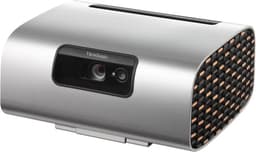 1080p (1920x1080), 2200 RGB Laser Lumens, 3,500,000:1 contrast, Cinema SuperColor+ technology, RGB Laser light source, 3D compatible, TR1.2, 26dB noise level(Eco), HDMI x1, USB-C x1, harman/kardon 7W SPK (w/ cube), Auto V keystone, HV keystone, Auto Focu