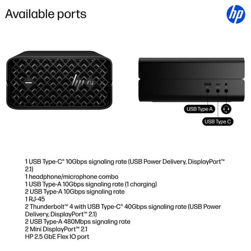 HP Z2MINI G1A RAIMP385 32/512 W11P — view 5