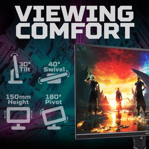Acer Predator XB323QKV4 - 31.5 Ultra HD (3840x2160), 320Hz DFR, 0.5ms, HDR10, AMD FreeSync Premium Gaming Monitor" — view 8